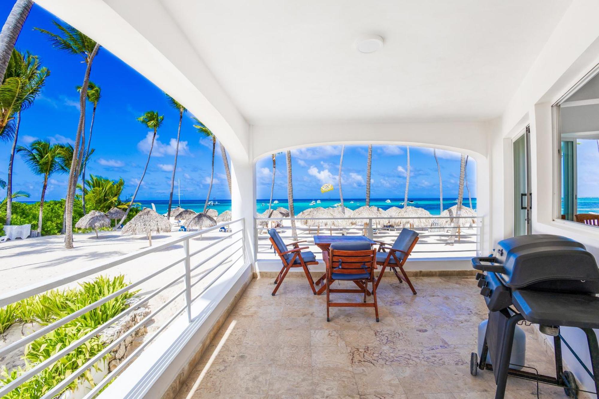 Prime Ocean View Punta Cana Apartments - 3-Bedroom Getaway With Private Terrace On Bavaro Beach Zewnętrze zdjęcie