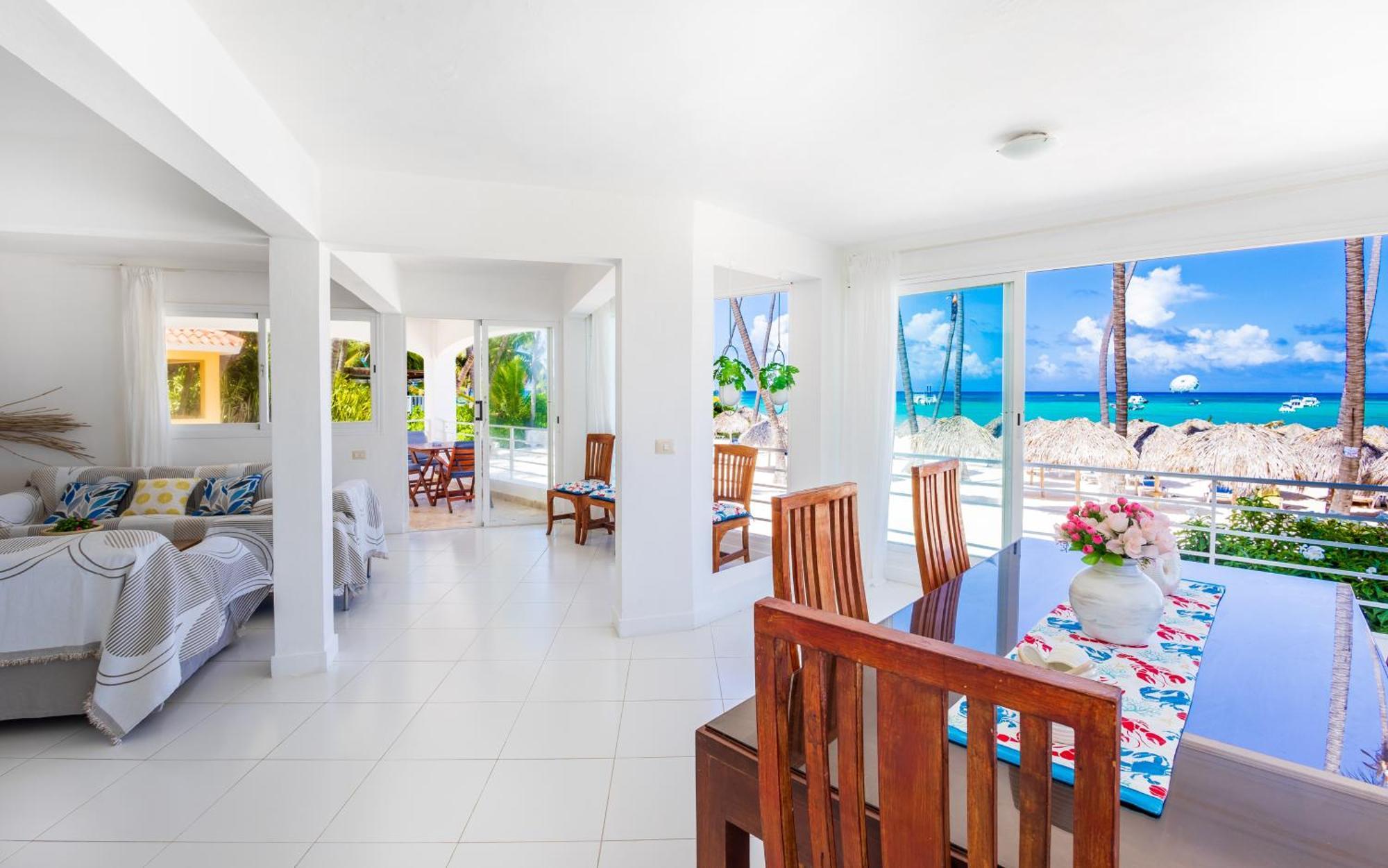 Prime Ocean View Punta Cana Apartments - 3-Bedroom Getaway With Private Terrace On Bavaro Beach Zewnętrze zdjęcie
